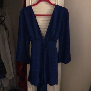 Blue Romper